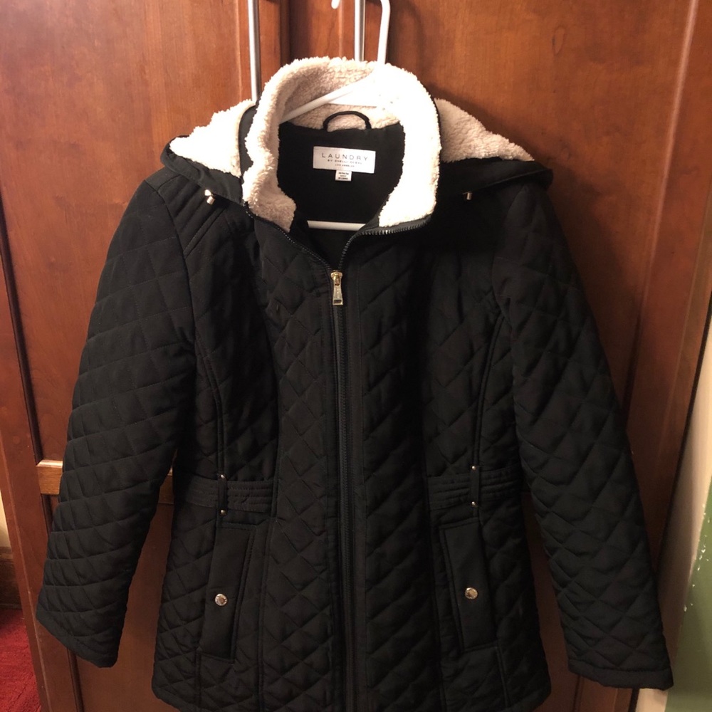 Winter coat brand name Laundry